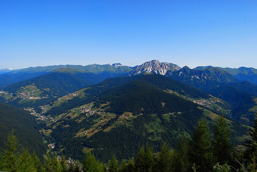 Panorama dal monte Col