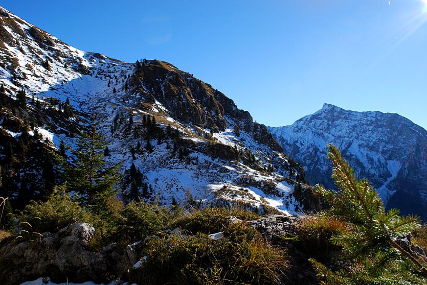 Verso la forcella Pis Pilon