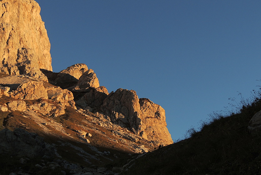 Verso il passo Sesis