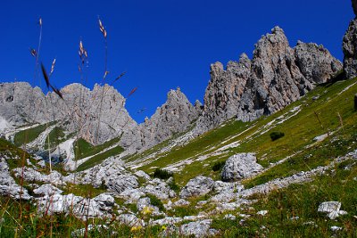 Verso la cima