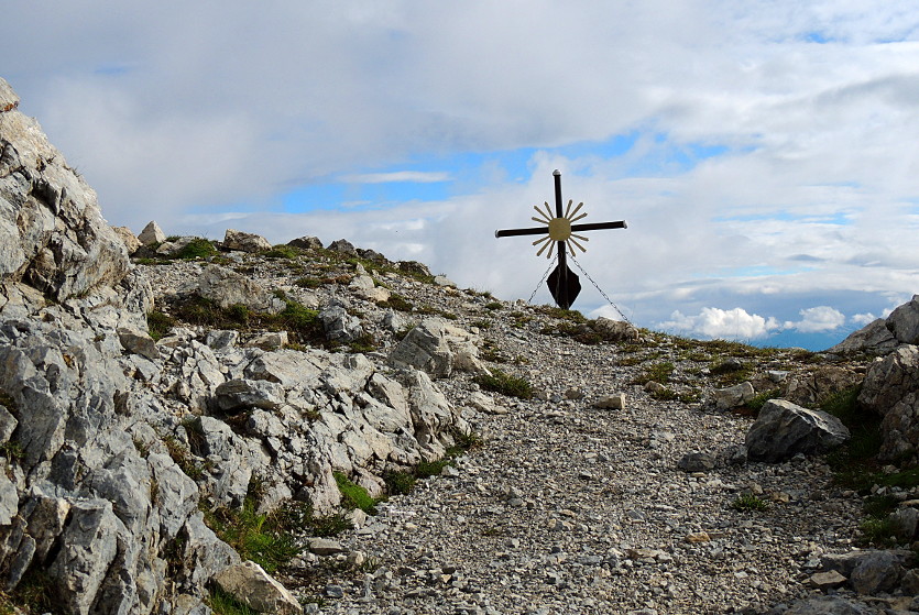 La croce di vetta